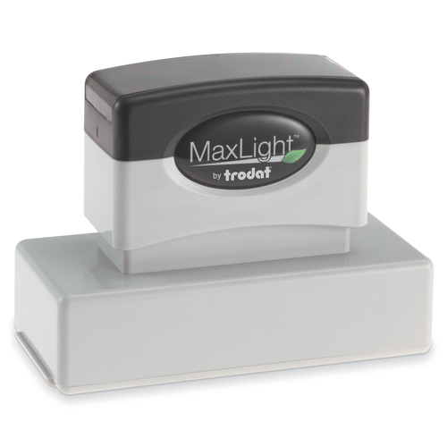 Utah Notary Maxlight XL2-185 Rectangular Pre-Inked Stamp