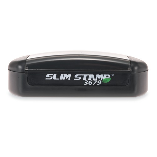 Washington Notary Slim 3679 Rectangular Self-Inking Stamp